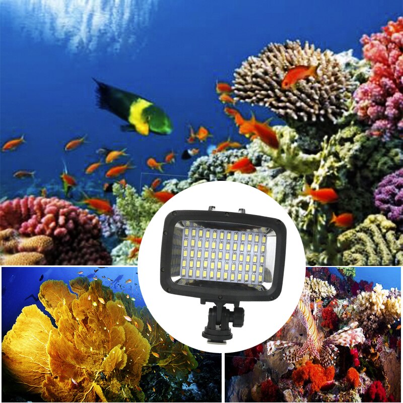 Orsda Gopro Light LED super bright diving waterproof video Light Gopro underwater photography ring light for DV outdoor camera