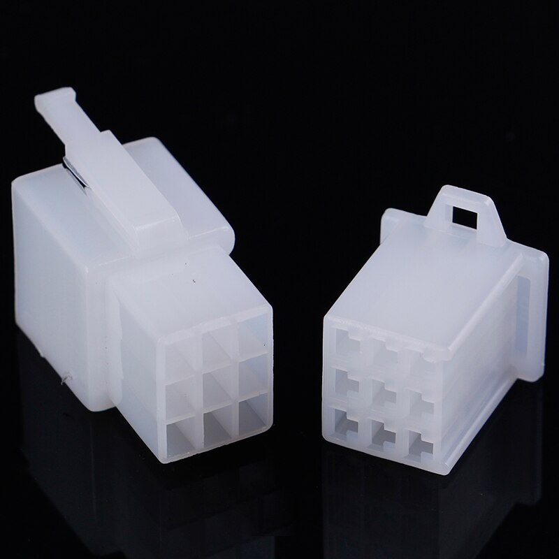 5set 2.8mm male and female mating 2/3/4/6/9 pin connector connector plug terminal for bicycle auto motorcycle