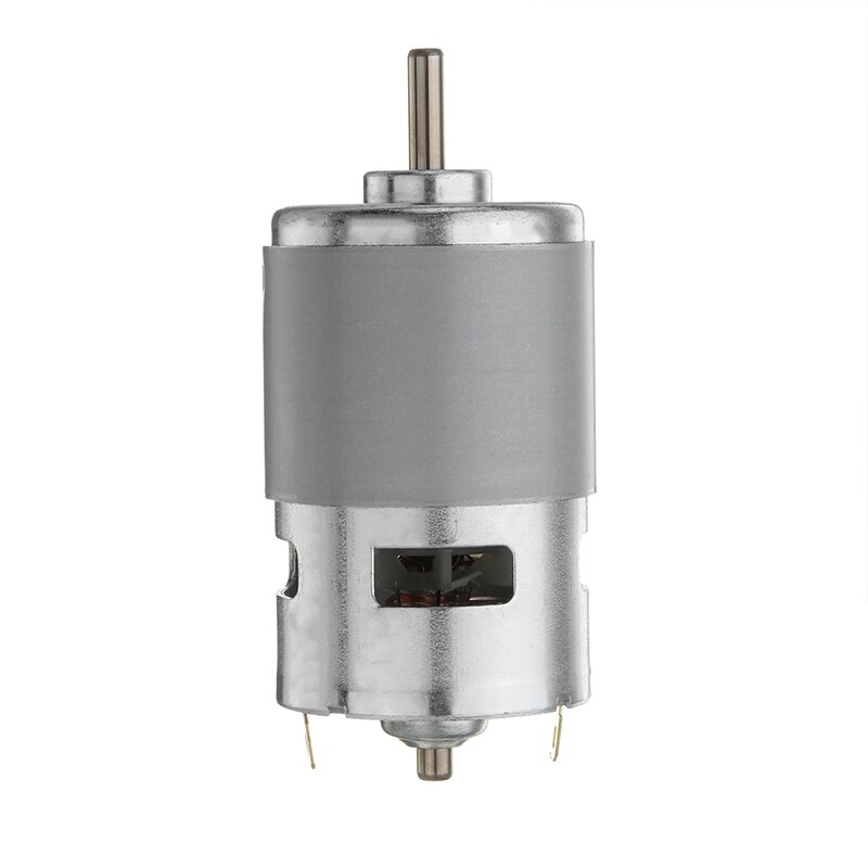 Max 35000 RPM 775 DC Motor DC 12V-24V Ball Bearing Large Torque High Power Low Noise Gears Motor Electronic Component Motor