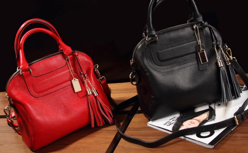 Damenhandtaschen aus pu-leder, schultertaschen, markenhandtaschen aus shell-leder