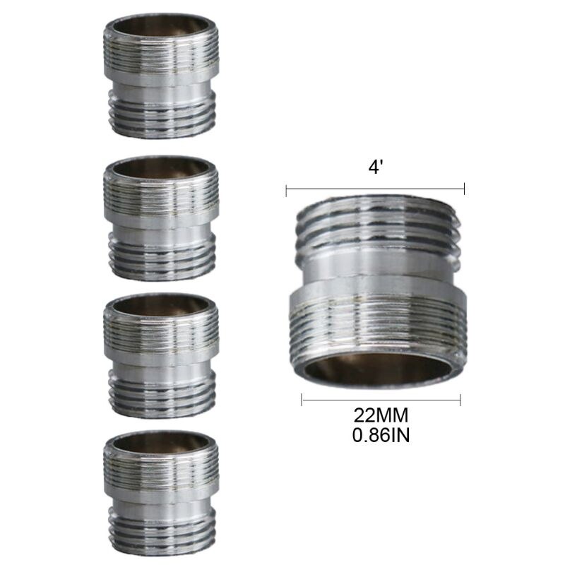 5 Stks/set Waterzuiveraar Beluchter Connector Vervangingen Messing Kraan Adapter Keuken Badkamer Kraan Accessoires: 11