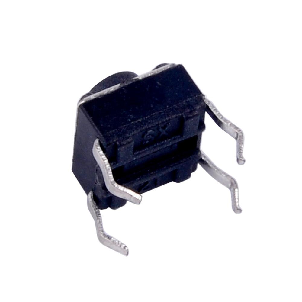 100 stks/partij Tactile Drukknop Tact Switch 6*6*8mm 4P DIP voor Arduino