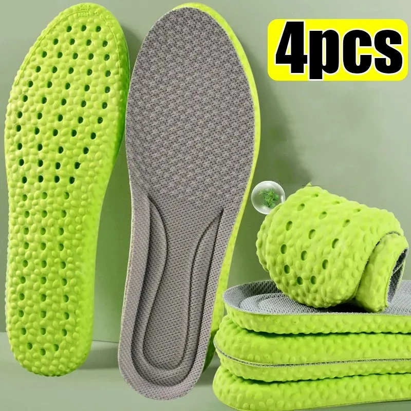 Weiche Massage Einlegesohlen Frauen Männer Atmungsaktive Arch Support Schuh Sohle Pads Unisex Deodorant Memory Schwamm Sport Fußpflege Einsätze