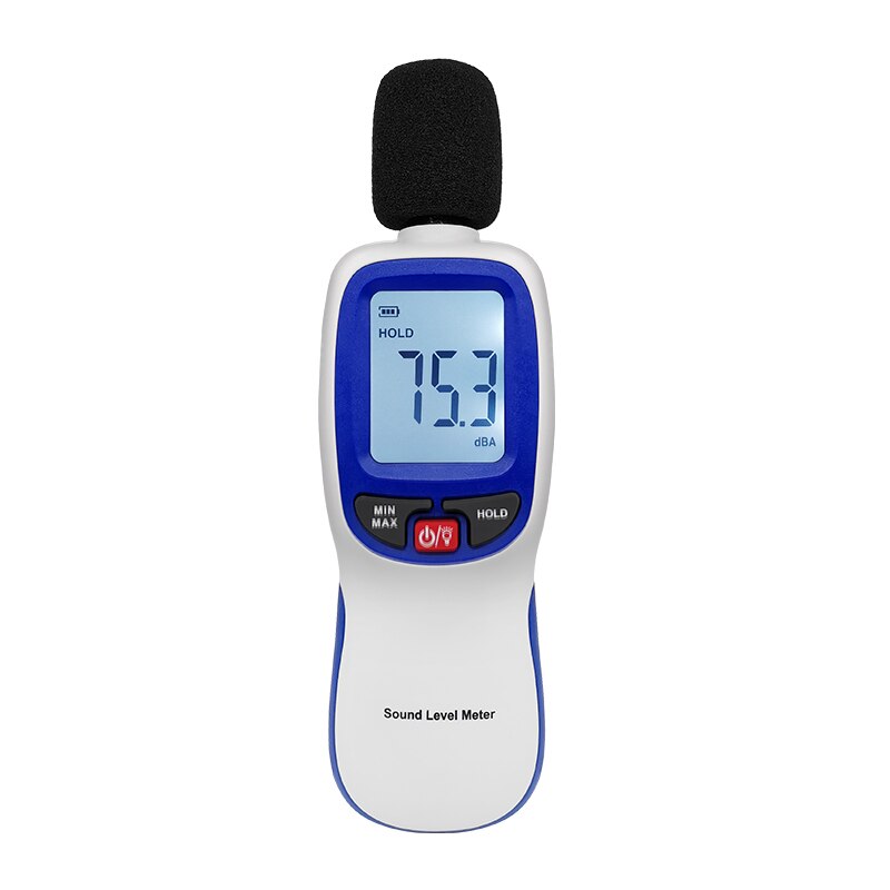 Fonometro digitale 30 ~ 130dB misuratore decibel misuratore di rumore misuratore di rumore microfono di misurazione test del volume del rumore analizzatore di decibel del suono
