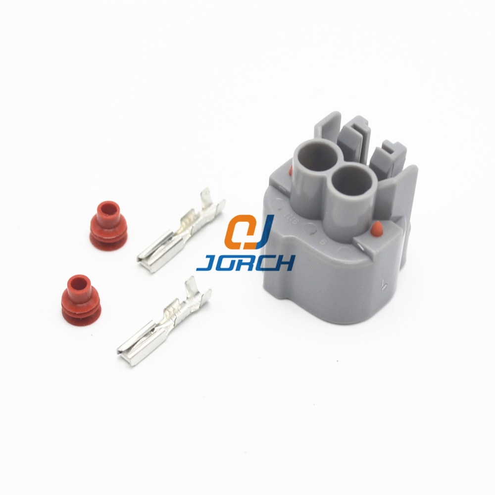10 sets Sumitomo 2 pin automotive female waterproof connector fuel Injector plug 6189-0033