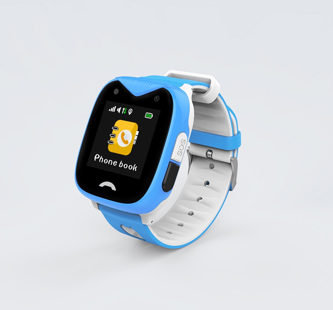D8 smart vandtæt ur gps wifi lbs smartwatches babyur sos call location børn smartwatch til børn
