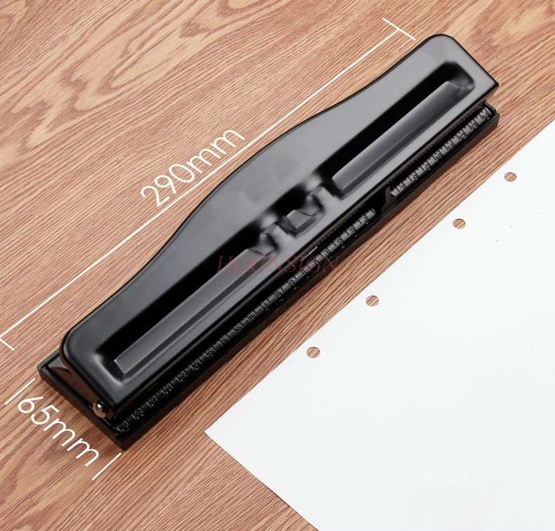 Hole puncher stationery binding puncher student manual loose-leaf paper manual puncher round hole three hole four hole puncher