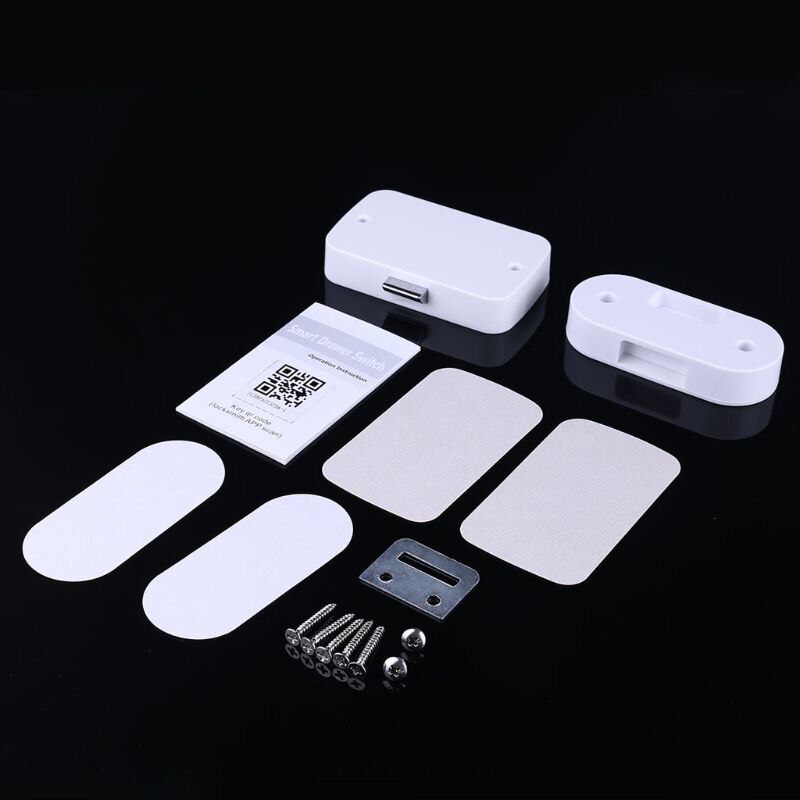 Smart Bluetooth Keyless Drawer Lock Cellphone APP Unlock Anti-theft Punch-free Invisible Children Safety Lock