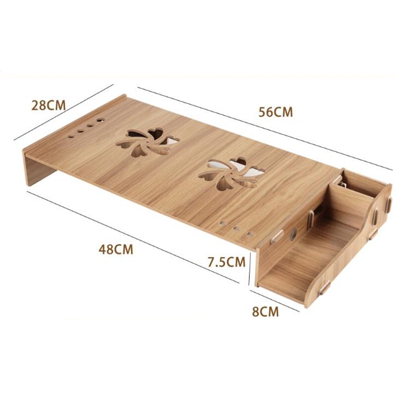 Multifunctional storage rack for Nordic style home simple laptop Phone notebook pen rack laptop stand