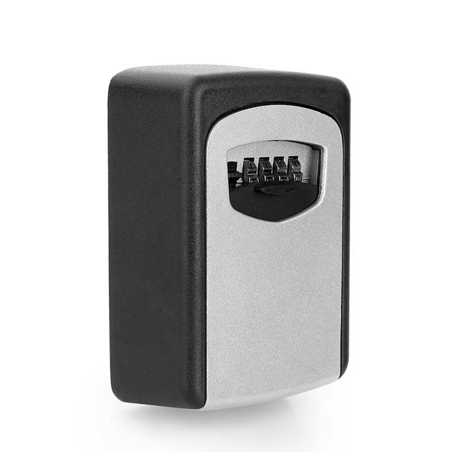 Safe Key Box Key Storage Organizer With 4 Digital Wall Mounted Combination Password Keys Safe Box