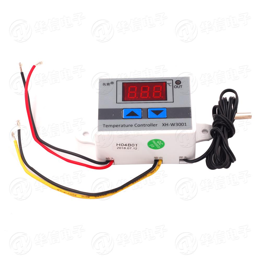 XH-W3001 Digital Thermostat Temperature Switch Microcomputer Temperature Control Meter Thermal Switch Temperature Control