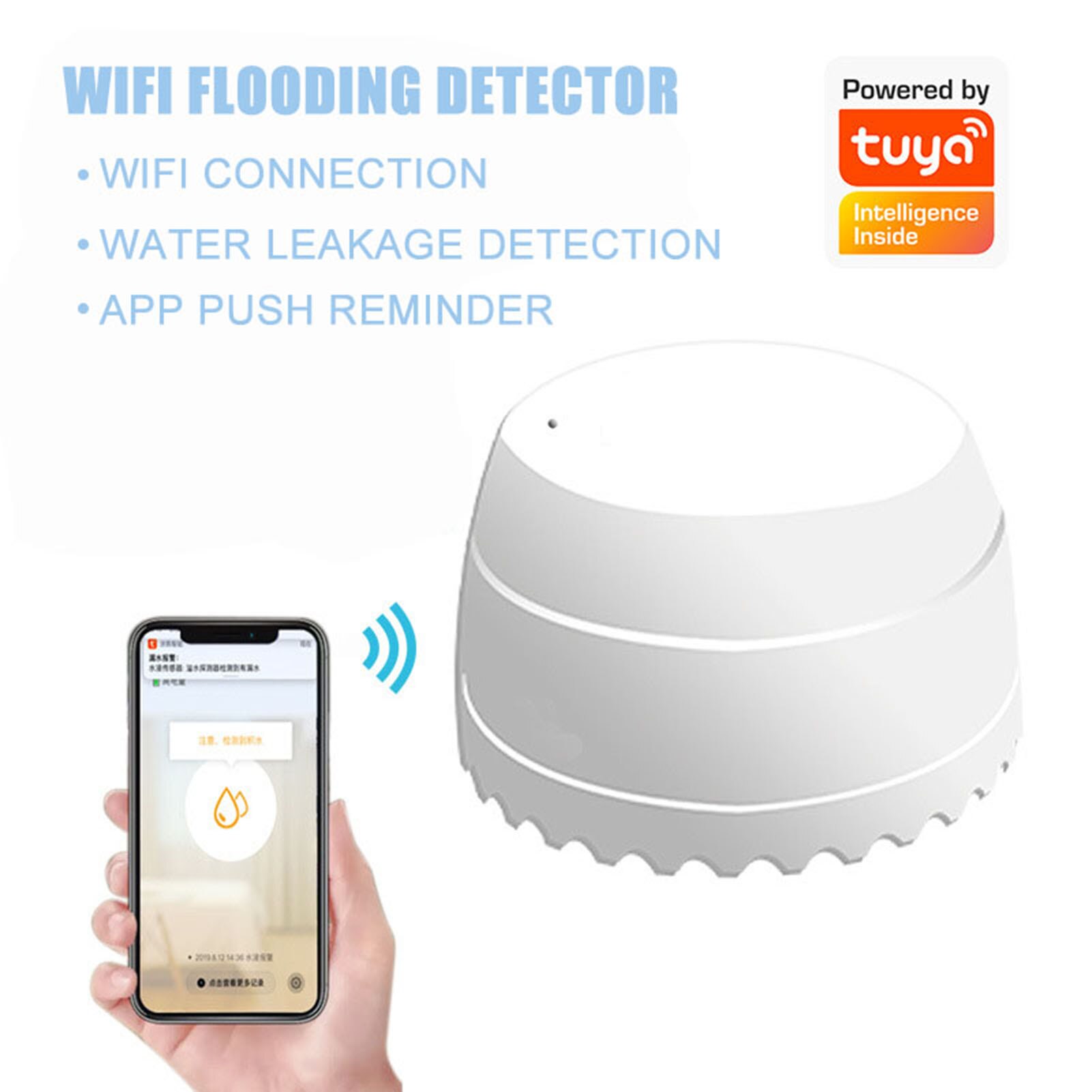 Wireless Smart Water Leakage Sensor Detector Home Security Alarm Water Sensor Alarm Intrusion Detector