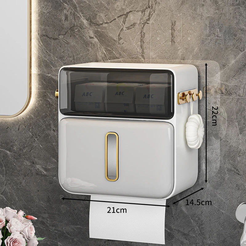 Papier Handtuch Toilettenpapier Halfter Wasserdichte Gewebe Kasten Zauberstab Halterung Lagerung Regal Gestell Papier Lagerung Kasten Schlecht Zubehör: MULTI