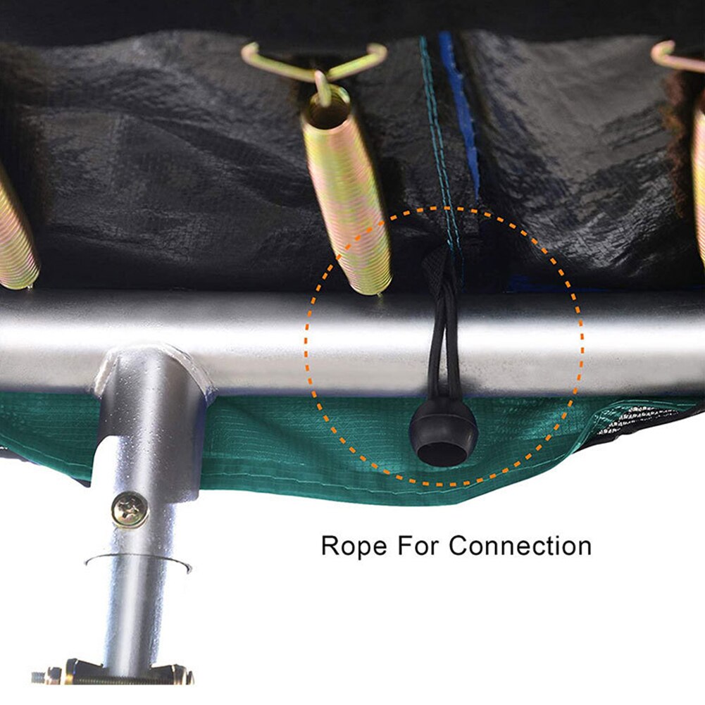 Round Trampoline Replacement Safety Mat Tear-Proof Trampoline Edge Cover Spring Cover Surround Foam Safety Protection Device