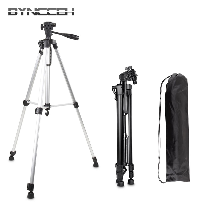 Universal Camera stand 50-140 cm Tripod for Phone Canon DSLR Camcorder Outdoors photography Stands Aluminum Travel Tripode Para