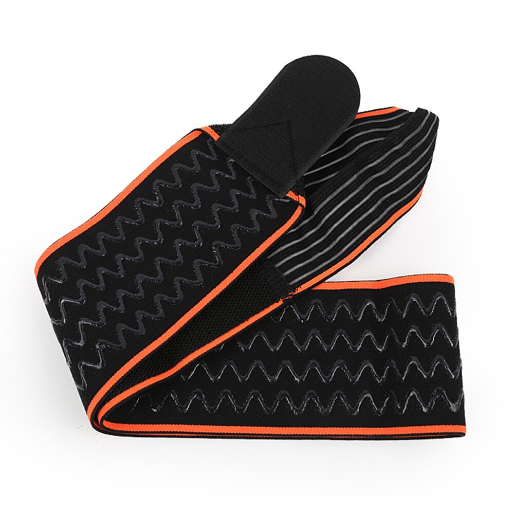 1Pcs Safety Ankle Support Gym Running Protection Black Foot Bandage Elastic Ankle Brace Band Guard Sport Protect Equipment #SD: Orange