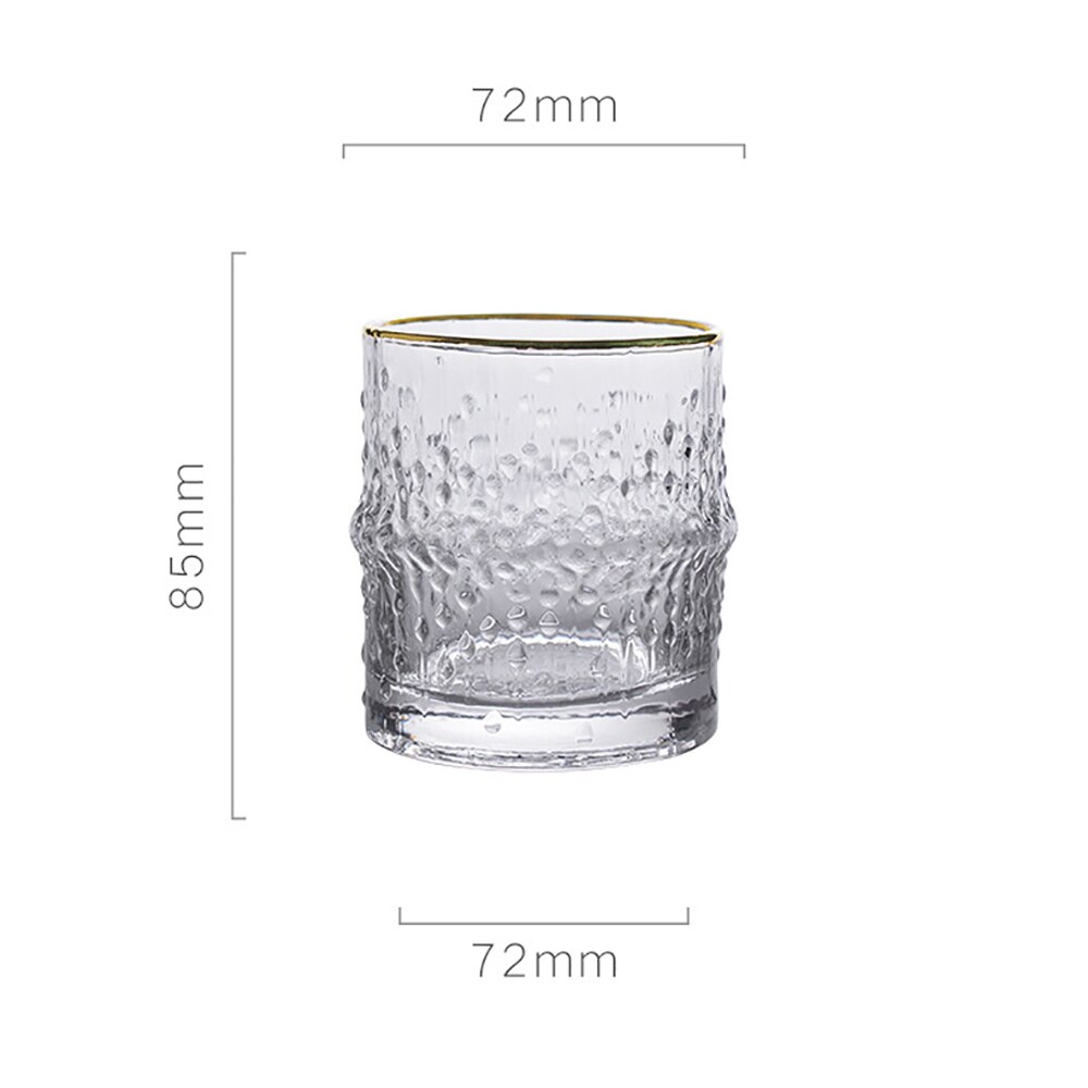 Firkantet phnom penh gammelt glas morgenmad kop miljøvenlig juice kop gennemsigtig te cocktail drik mælk kaffeglas: Stil b