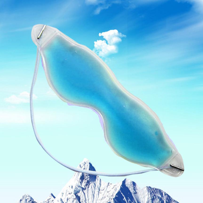 Outtop gel ice cool ögonmask pack varm värme lugnande trötta ögon huvudvärk patch isglasögon 06.29