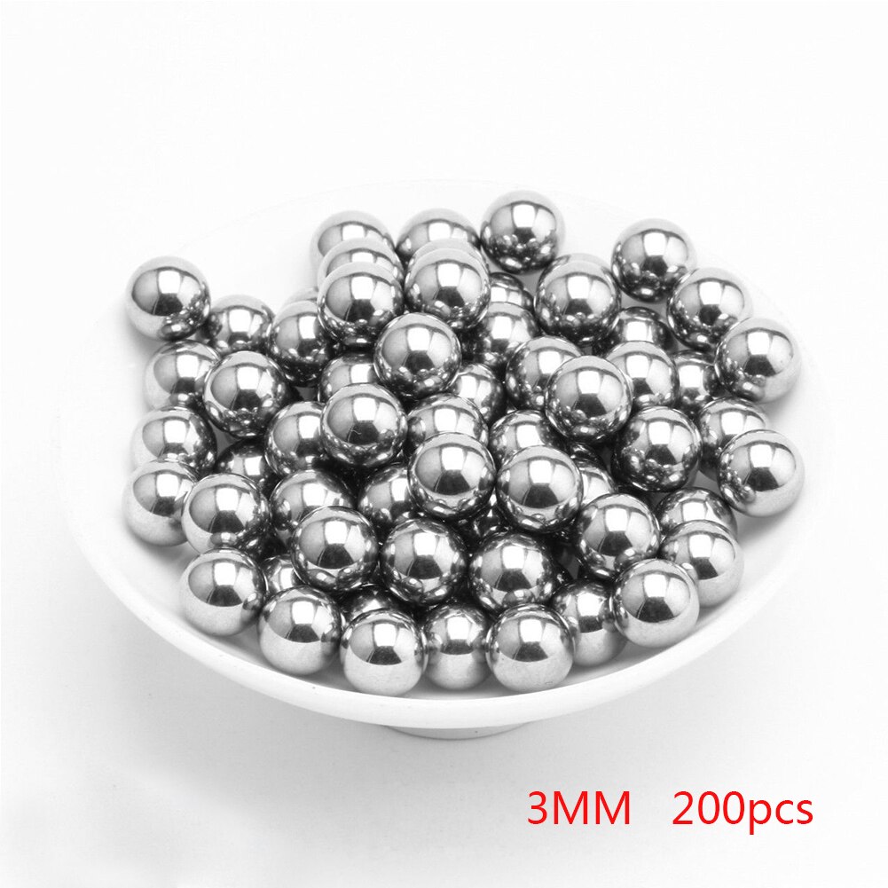 Dia Bearing Balls Stainless Steel Precision 2mm 3 mm 4mm 5mm 6mm 50Pcs/200Pcs for Bcycles Bearings: 3 MM 200 pcs