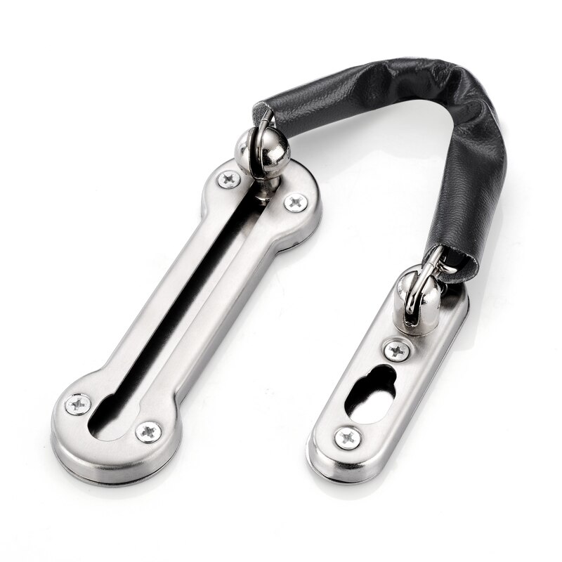 WV Anti-theft Stainless Steel Hotel Door Chain Latch Safety Guard Security Lock Security Limiter Tools Hardware for Home Door
