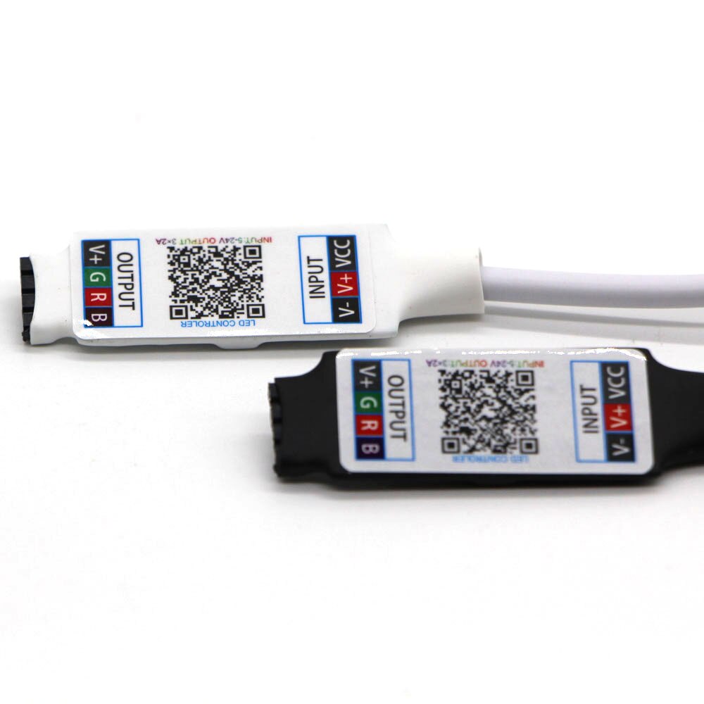 LED RGB Bluetooth Controller USB 5V-24V Rgb Sync to Music & Timer Led controller remote control for led strip light 5050 3528