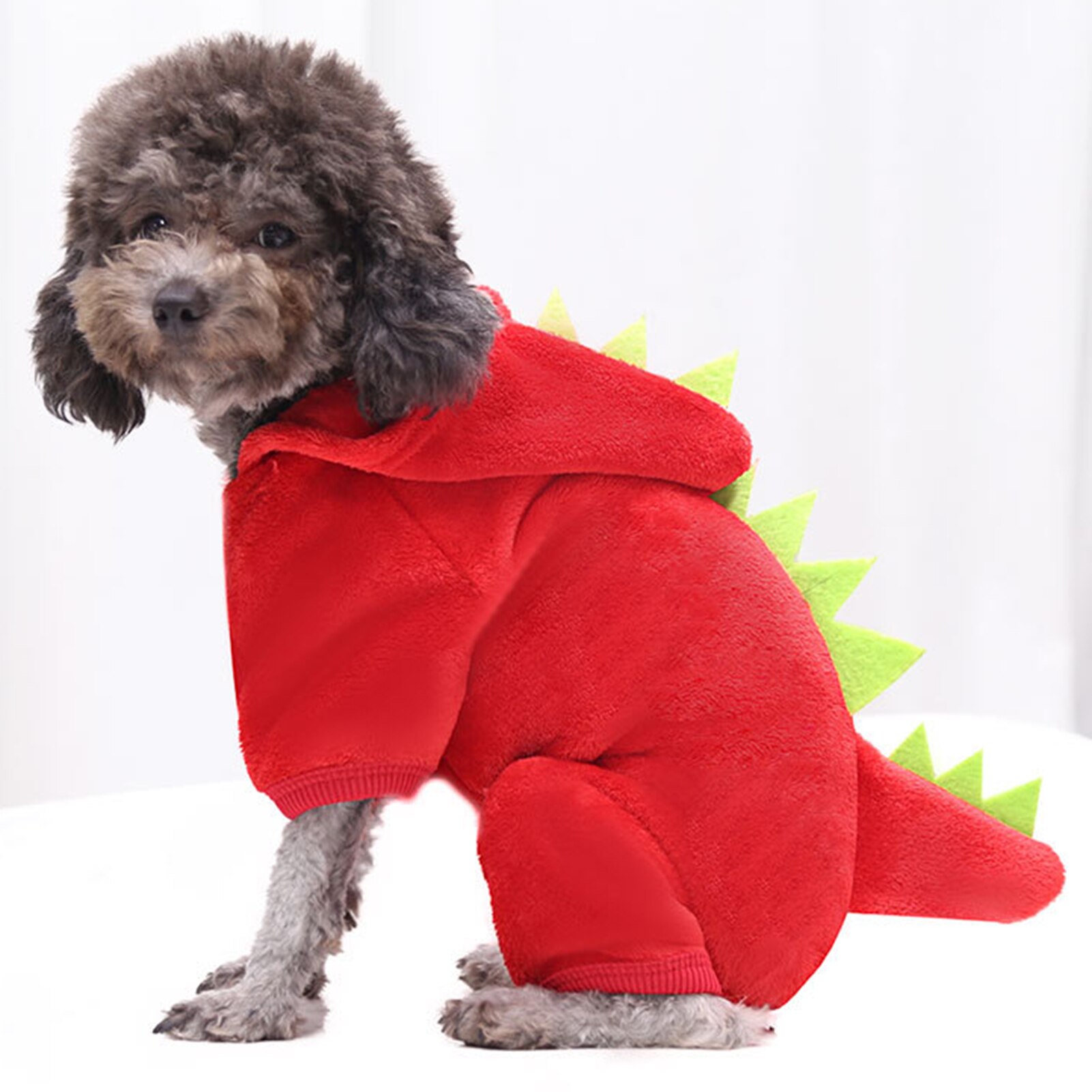 Polaire dinosaure Transformation sweat à capuche chat pour animaux de compagnie à quatre pattes chien vêtements petit chien vêtements pour animaux de compagnie pour grands chiens