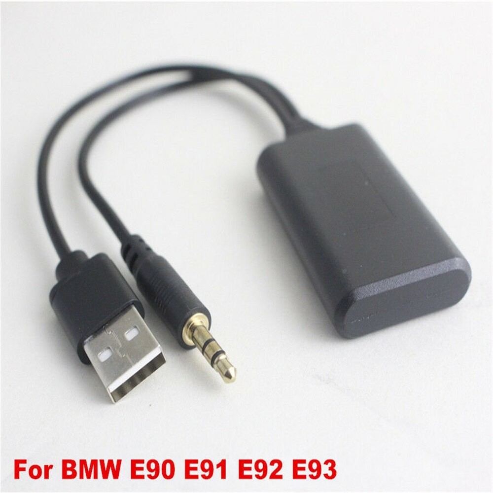 For bmw  e90 e91 e92 e93 adapter bluetooth radio aux tilbehør trådløs bluetooth mottaker musikk bluetooth adapter