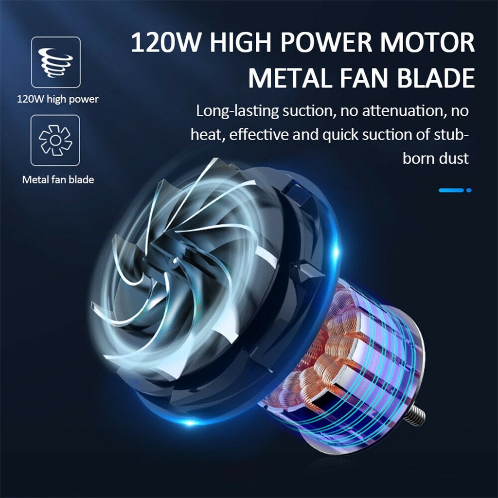 Handheld Vacuum Cordless or Wired Powerful Cyclone Suction Portable Rechargeable Vacuum Cleaner easy using Quick Charge Wet Dry