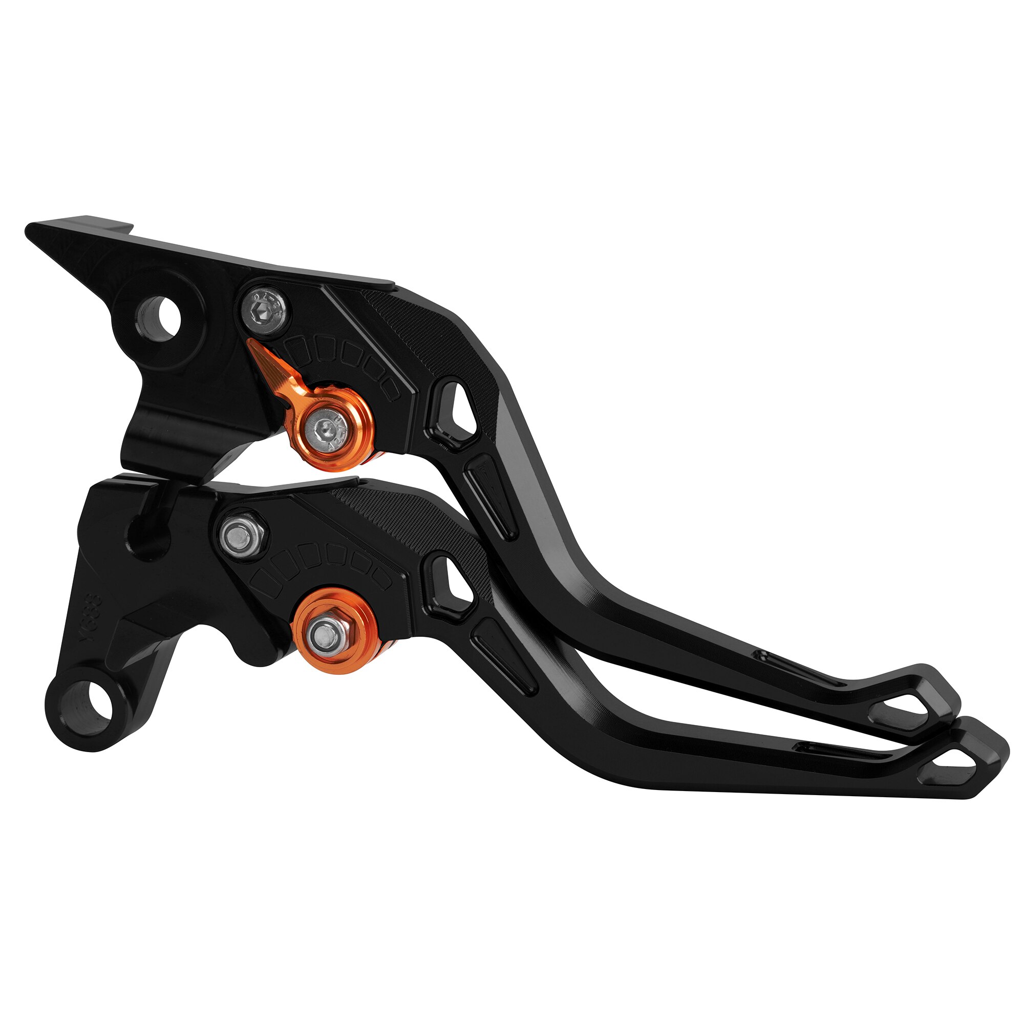 Para Kawasaki Z750 (Modelo No Z750S) y Z800/E, versión de aluminio, palanca de embrague de freno de motocicleta ajustable, un par de CNC