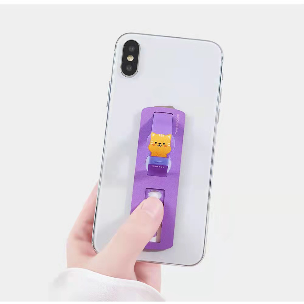 Folding Phone Holder Phone Back Bracket Sticky Ring Steady Finger Kickstand Cell Phone Grip Holder Wristband Stand Hand Strap