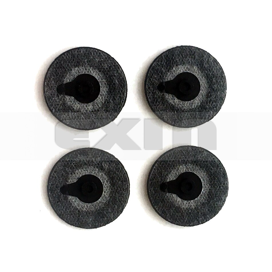 100 stk/parti oem laptop  a1398 a1425 a1502 bundkasse cover gummifødder fod til macbook pro retina 13 " 15 " år