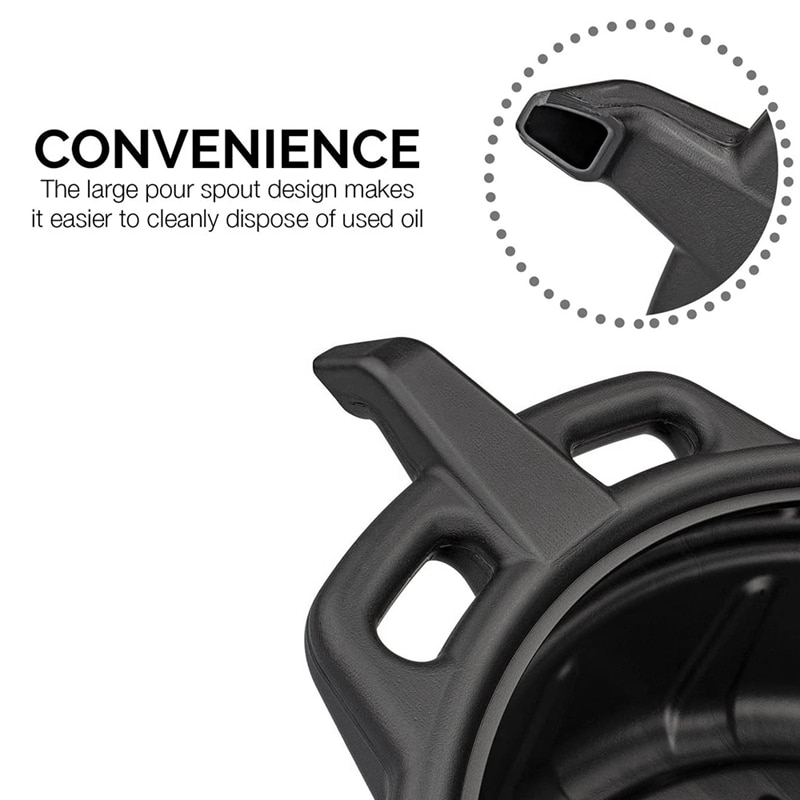 Bandeja de drenaje de aceite para reparación de coche, colector de aceite de motor Wast de 10L, depósito de caja de cambios de aceite, herramienta de garaje de cambio de fluido de combustible