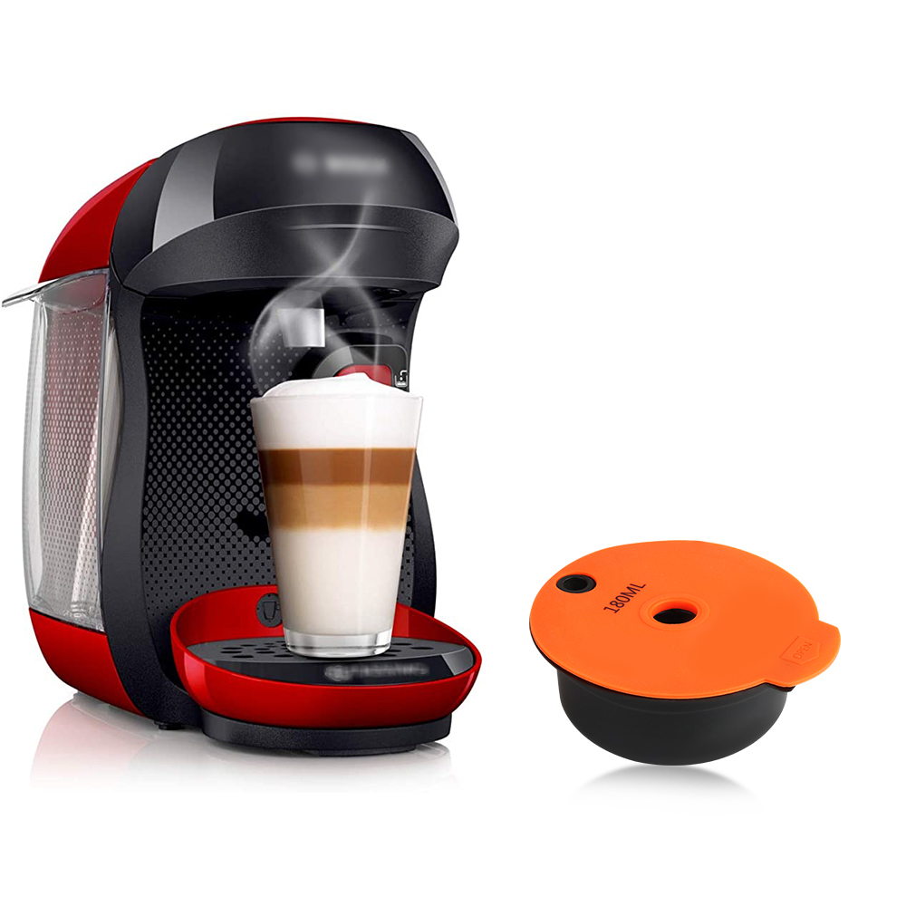 Icafilas Hervulbare Koffie Capsule Voor Bosch-S Tassimo-S Machine Rijke Crema Maker Hervulbare Pod