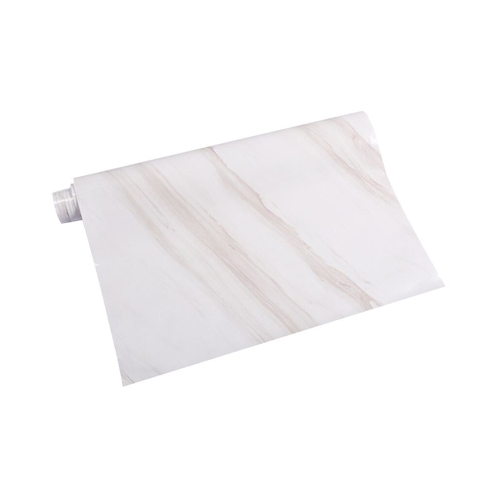 Self-service Wallpaper Oil-resistant Simulation Pattern Desk Cabinet Sticker Living Room For Kitchen Hall Bathroom Decoration