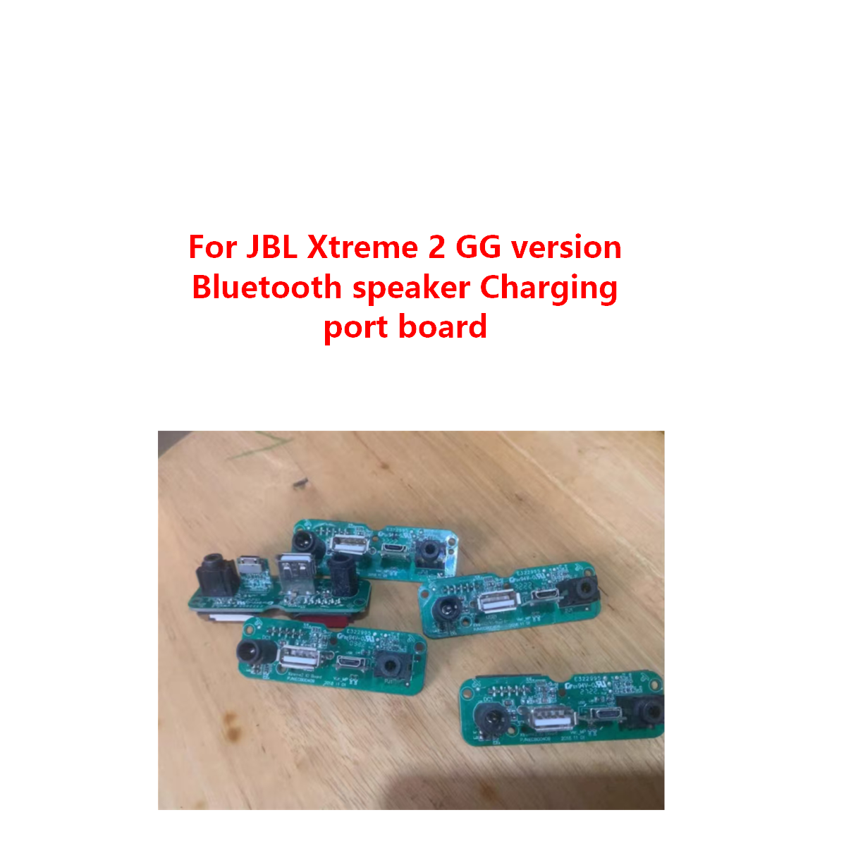Piezas originales de PCB para JBL Xtreme 2 GG, repuesto de Altavoz Bluetooth, puerto de carga, reparación de placa, repuestos