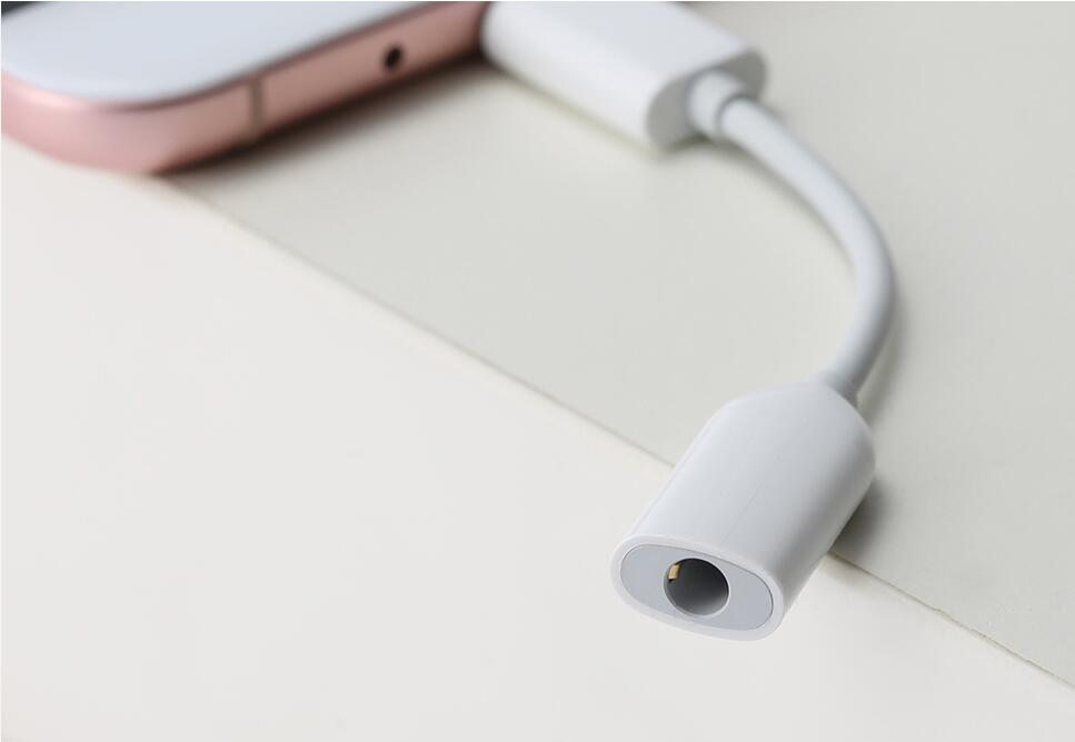 Original Xiaomi Type C 3.5 Earphone Adapter USB C Male to 3.5mm Female Jack for Xiaomi 6 Mi6 MI 8 SE A2 MIX 2S AUX Audio Cable