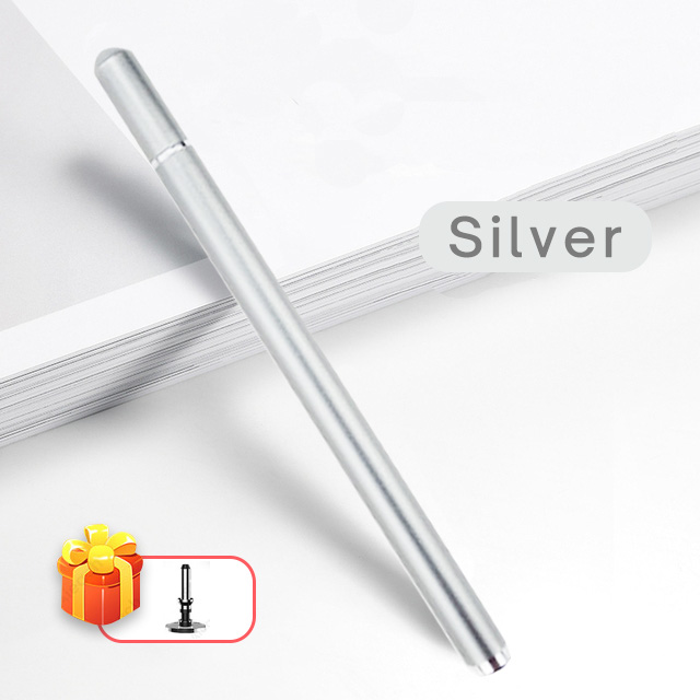 Lápiz táctil Universal para iPad Pro 11, 12,9, , , , 7th, 8th Air 2, 3, 4, , , 5th, 6th, para iPad, iPhone, Samsung y Xiaomi: Silver