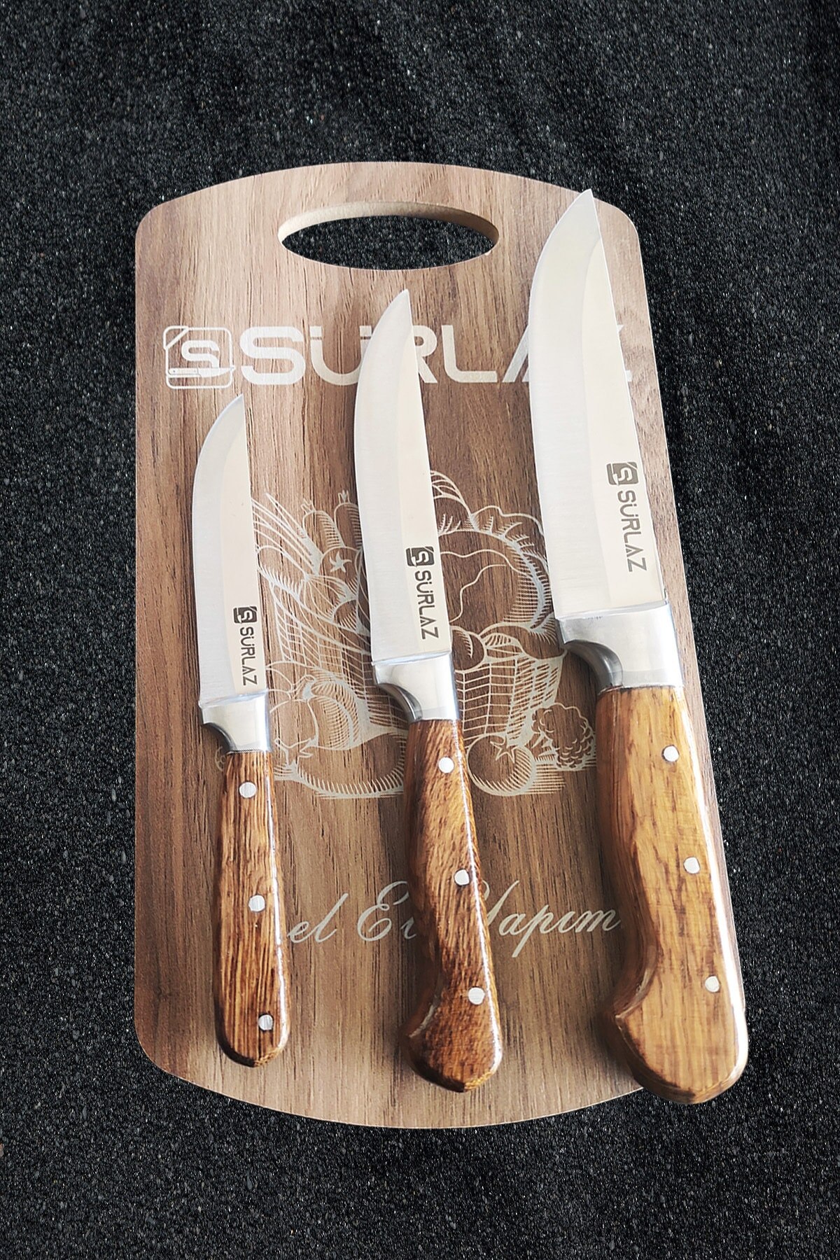 Kitchen Knife Set Kitchen Knives Vegetable Knives Fruit Knife Stainless Steel Handmade 3Pcs Knife סט סכיני מטבח סכיני ירקות סכין