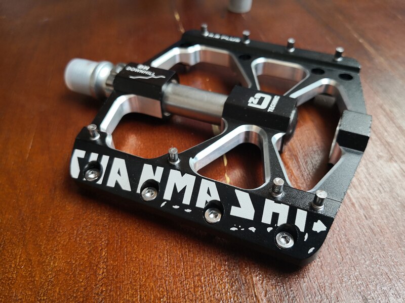 Ultralätt dh mtb bmx 3 -lager plattform cykelpedal aluminiumlegering landsvägscykelpedaler 4 färger tillgängliga