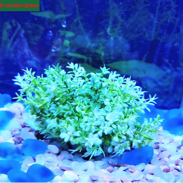 Soft Purple Underwater Water Plant Fish Tank Water Plants For Home Aquarium Decor Fish Tank Landscaping Decor Simulation Plant: D