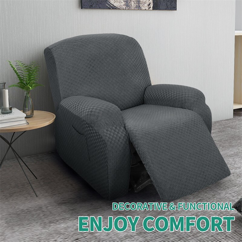 Luie Jongen Fauteuil Stoel Cover All Inclusive Massage Lounge Sofa Cover Wingback Fauteuil Sofa Elastische Cover Enkele Couch Cover: A6 Recliner Cover
