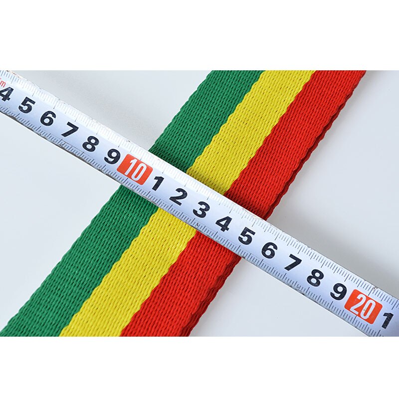 MoonEmbassy Slaginstrumenten Regenboog Kleur Djembe Strap Jamaica Stijl Riem