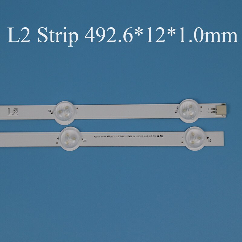 TV LED Backlight Strip For LG 47LA615V 47LA615S 47 inchs Backlight LED TV Bands Light Bars Lamps Strips Complete Set Replacement