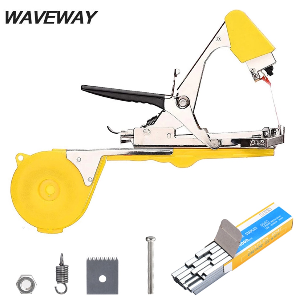 Kousenband Planten Koppelverkoop Machine Plant Tak Hand Koppelverkoop Bindmachine Gehakt Groente Tapetool Tapener Tapes Tuingereedschap