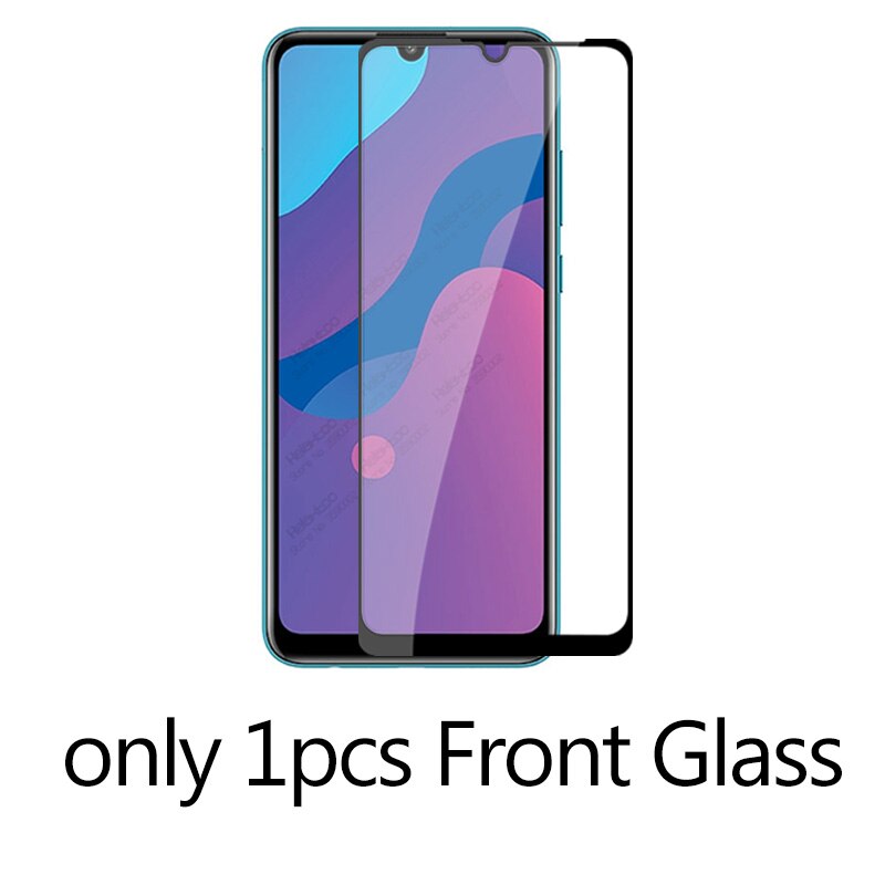 2 en 1, cristal protector de lente de cámara para huawei honor 9a, cristal templado para honor 9s 9c honer xonor 9 a s c, película protectora de pantalla: only 1 Front Glass / honor 9a