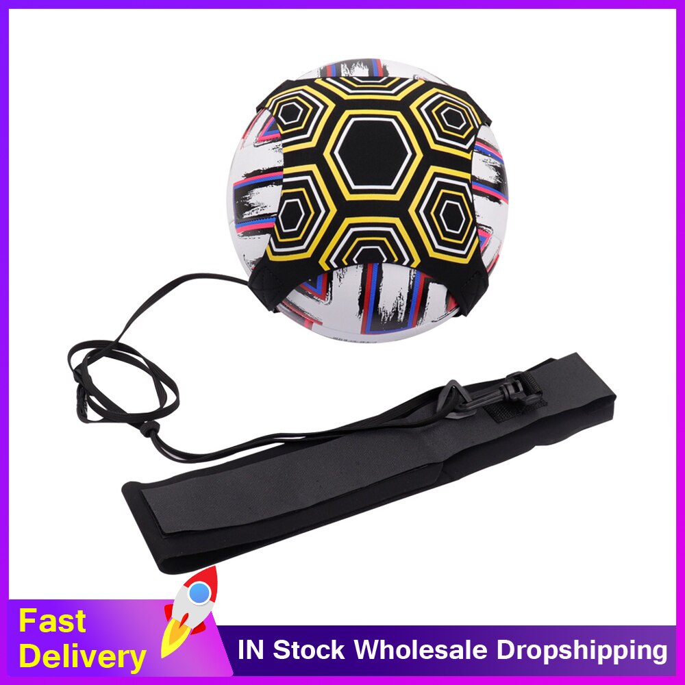 Pallone da calcio calcio allenatore solista allenatore borse da giocova attrezzature per l'allenamento per bambini allenatore ausiliario per cintura in vita