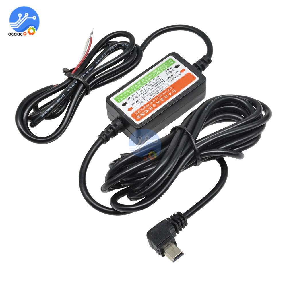 Mini Usb Car Charger Kabel Voor Auto Auto Dash Cam Camcorder Voertuig Dvr Dc 12 V Naar 5 V hardware Draad Lading