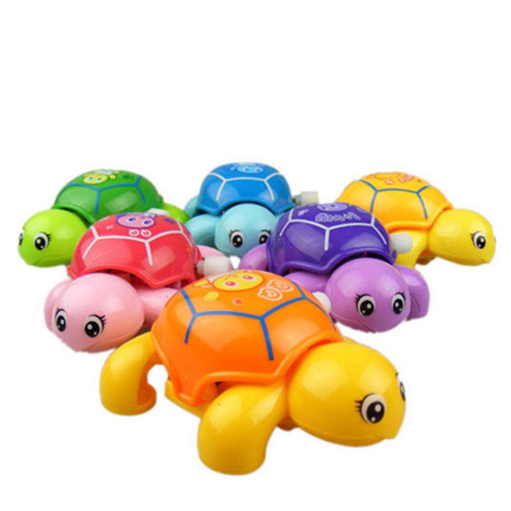 Bebé infantil Animal tortuga reloj juguetes gateando niños divertido lindo