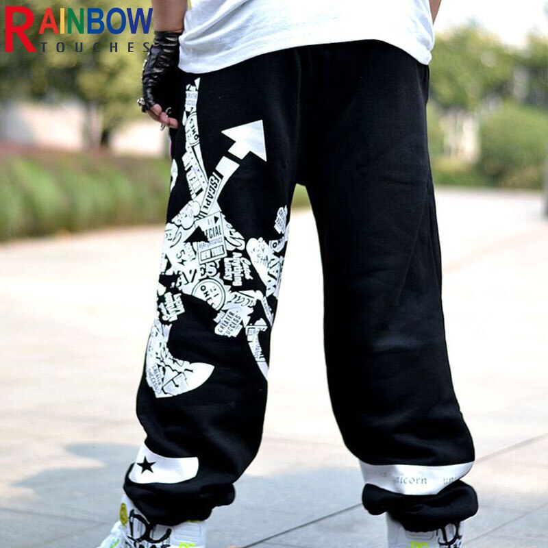 Arc-en-ciel touch – pantalon ample pour homme, , décontracté, sport, entraînement, Fitness, Style de rue, tendance, lettres, surdimensionné