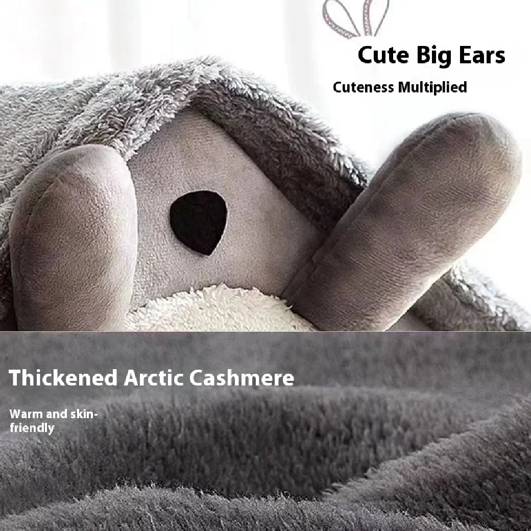 Ganzjahresbett Ich bin Hundehausstil – abnehmbares, waschbares Haustierbett für kleine Hunde, Teddy, Winter, warmes Katzen-Hundehaus